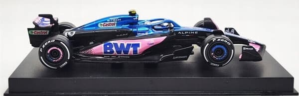 F1 BWT Alpine A523 #10 P. Gasly HJÄLM BBurago 1:43
