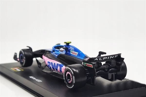 F1 BWT Alpine A523 #10 P. Gasly HJÄLM BBurago 1:43