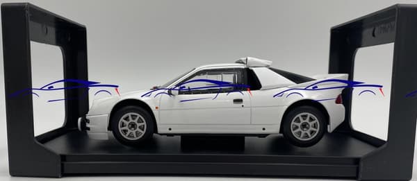 Ford RS 200 1984 malli 124211 WhiteBox 1:24 valkoinen