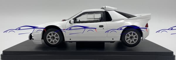 Ford RS 200 1984 malli 124211 WhiteBox 1:24 valkoinen