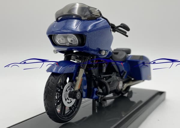 HARLEY-DAVIDSON 2022 CVO Road Glide 1:18 Maisto blå