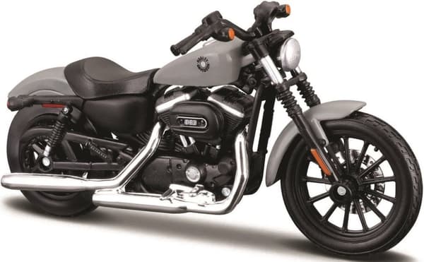 HARLEY-DAVIDSON Sportster Iron 883 2022 1:18 Maisto Grå
