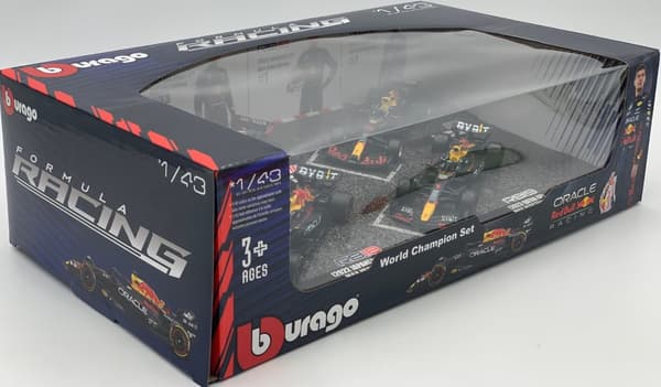 Red Bull F1 KUN Verstappen 2021-2023 RB19 RB18 RB16B BBurago 1:43