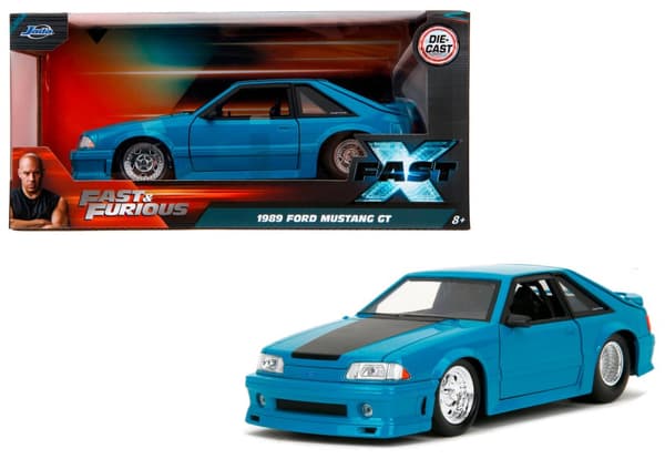 Mustang GT 1989 Fox Body Fast & Furious 9 Fast X Jacob Toretto JADA 1:24