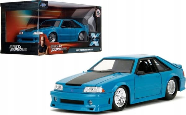 Mustang GT 1989 Fox Body Fast & Furious 9 Fast X Jacob Toretto JADA 1:24