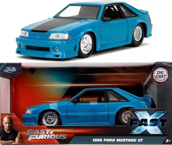 Mustang GT 1989 Fox Body Fast & Furious 9 Fast X Jacob Toretto JADA 1:24