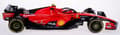 Miniatyrbillede 7 af 11: F1 FERRARI SF-23 #55 bil med fører Bburago 1:24 26809