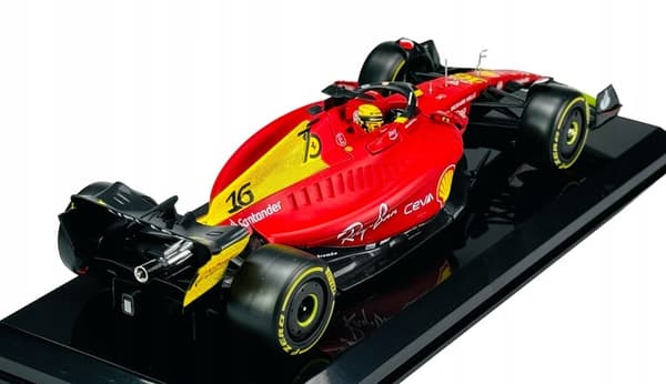 F1-bil FERRARI F1-75 GP Monza 2022 Charles Leclerc #16 Bburago 1:24 26806