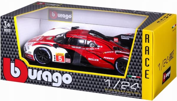 PORSCHE 963 #5 Penske Motorsport FIA WEC 24 Hours of Le Mans 1:24 BBurago 28022