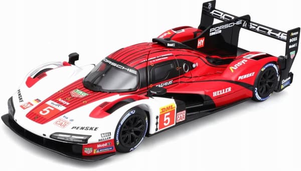 PORSCHE 963 #5 Penske Motorsport FIA WEC 24 Hours of Le Mans 1:24 BBurago 28022