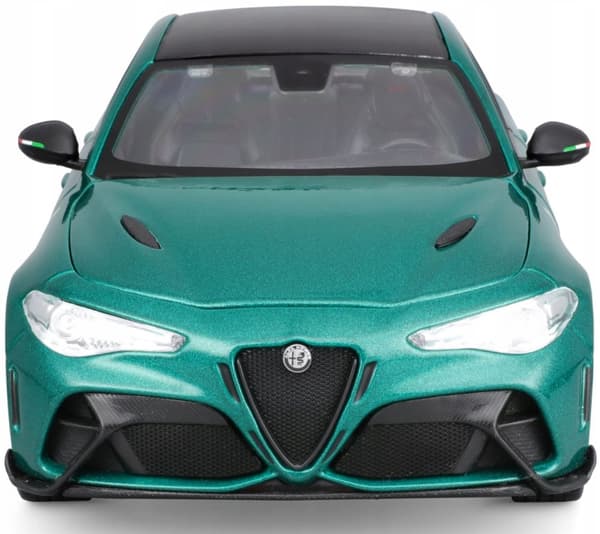 Alfa Romeo Giulia GTA Quadrifoglio grøn 1:18 model BBurago 11048
