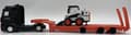 Miniatyrbillede 3 af 11: Mercedes Benz Actros Gigaspace lastbillæsser Bobcat Bburago 1:43 32313