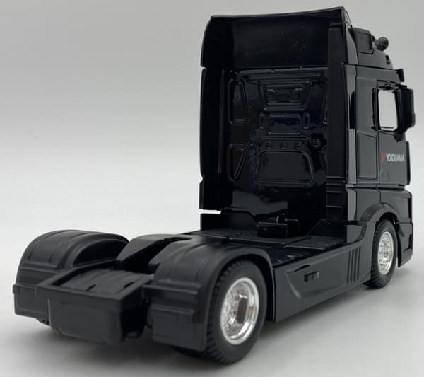 Mercedes Benz Actros Gigaspace lastbillæsser Bobcat Bburago 1:43 32313