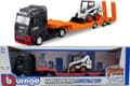 Miniatyrbillede 1 af 11: Mercedes Benz Actros Gigaspace lastbillæsser Bobcat Bburago 1:43 32313