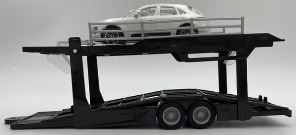 Scania 770 S bärgningsbil Lora Porsche Macan Bburago 1:43