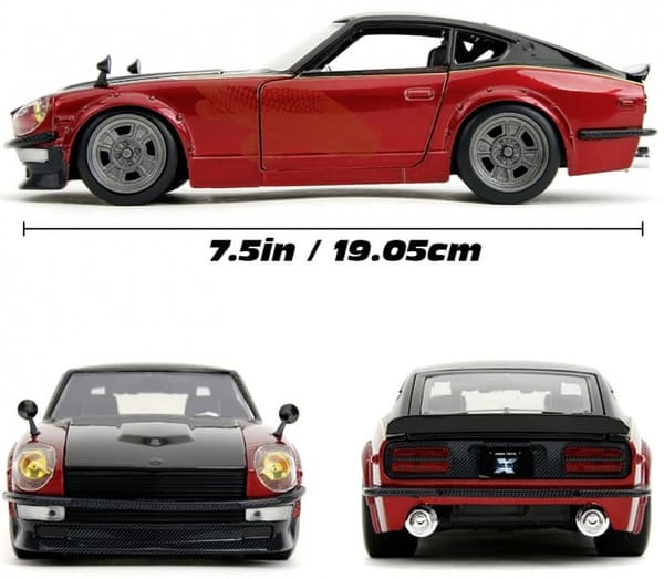 Datsun 240Z 1972 Fast X Fast and Furious F&F JADA 1:24