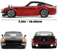 Miniatyrbillede 6 af 11: Datsun 240Z 1972 Fast X Fast and Furious F&F JADA 1:24