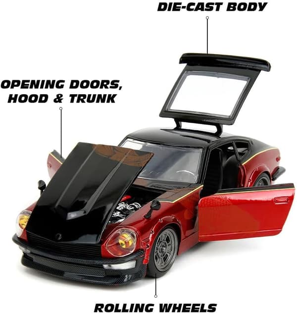 Datsun 240Z 1972 Fast X Fast and Furious F&F JADA 1:24