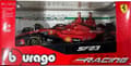 Miniatyrbillede 4 af 11: Ferrari F1 Leclerc Sainz SUPER sæt med 7 BBurago 1:43