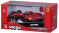 Miniatyrbillede 8 af 11: Ferrari F1 Leclerc Sainz SUPER sæt med 7 BBurago 1:43