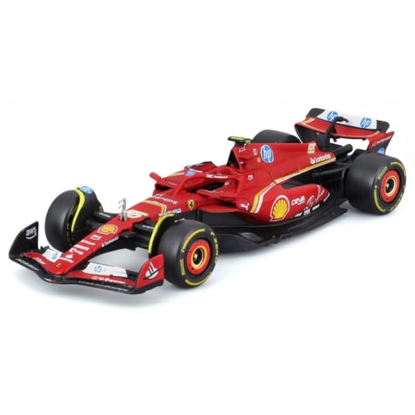 F1 FERRARI SF-24 2024 C. Sainz #55 BBurago Formel 1 bilmodel 1:43