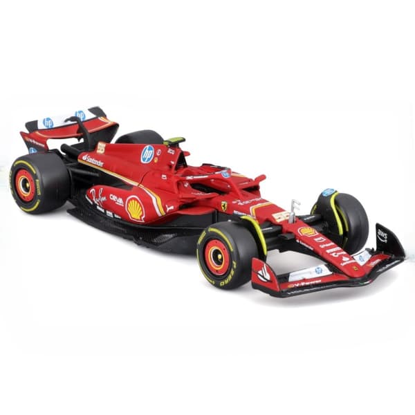 F1 FERRARI SF-24 2024 C. Sainz #55 BBurago Formel 1 bilmodel 1:43