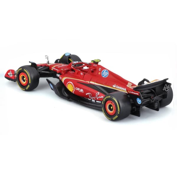 F1 FERRARI SF-24 2024 C. Sainz #55 BBurago Formel 1 bilmodel 1:43