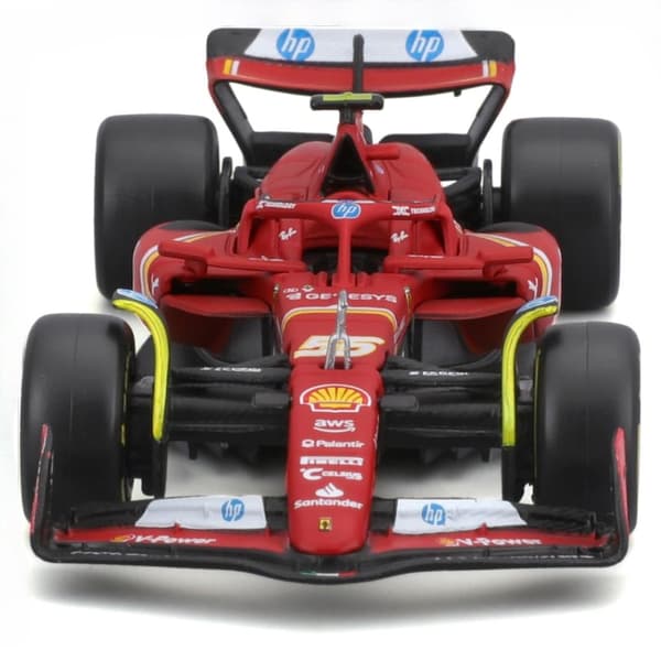 F1 FERRARI SF-24 2024 C. Sainz #55 BBurago Formel 1 bilmodel 1:43