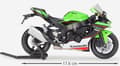 Miniatyrbillede 8 af 11: KAWASAKI ZX-10R Ninja 2021 model 1:12 Welly