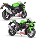 Miniatyrbillede 9 af 11: KAWASAKI ZX-10R Ninja 2021 model 1:12 Welly
