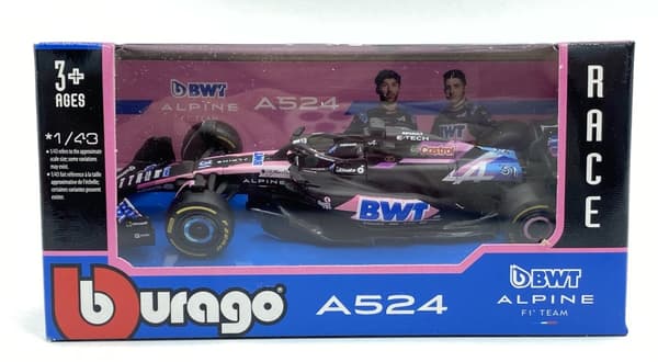F1 BWT Alpine A524 #31 Esteban Ocon BBurago 1:43