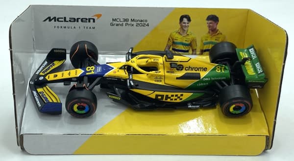 McLaren MCL38 GP Monaco F1 2024 #81 Piastri BBurago 1:43
