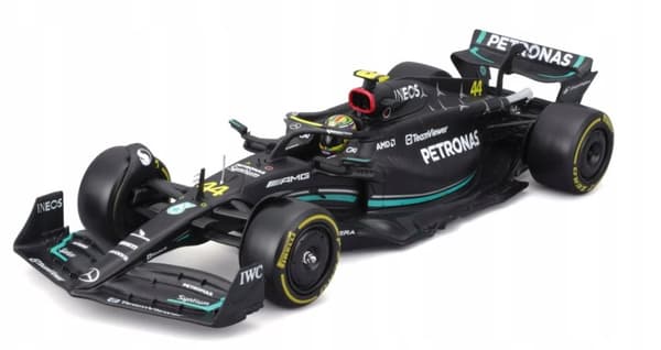 F1-bil Mercedes AMG W14 E 2023 #44 Lewis Hamilton 1:24