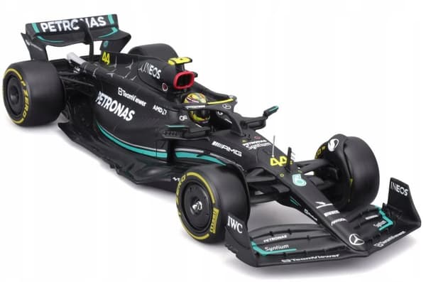 F1-bil Mercedes AMG W14 E 2023 #44 Lewis Hamilton 1:24