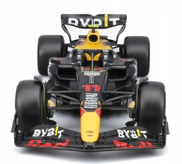 F1 Red Bull RB19 #11 S. Perez Bburago 1:24 28036 med kørerfigur