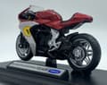 Miniatyrbild 6 av 11: MV AGUSTA Superveloce Ago motorcykel 1:18 Welly 12862 metall