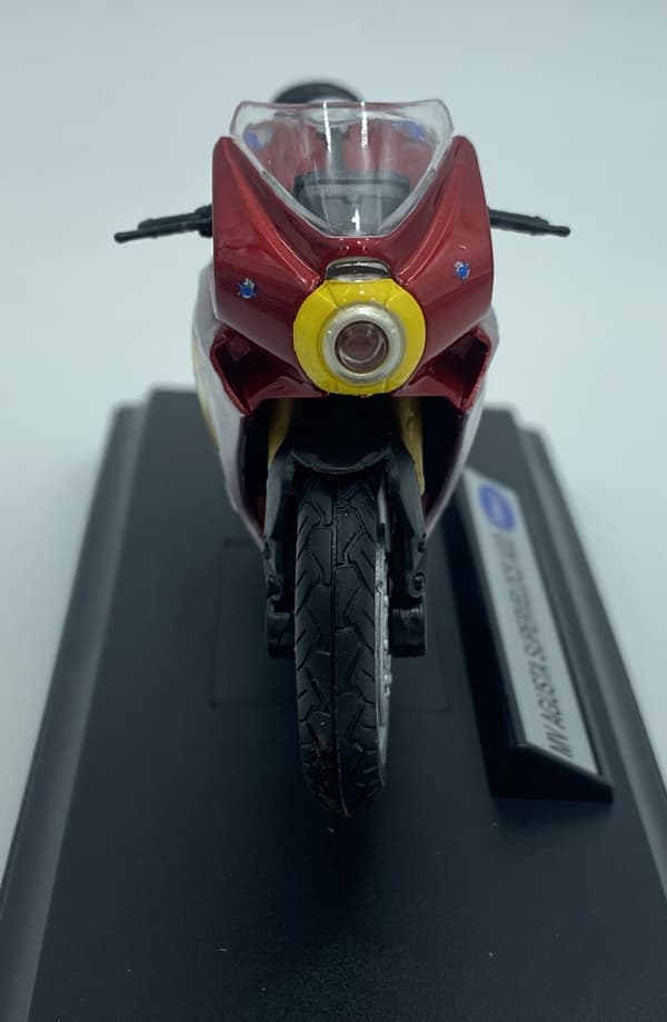 MV AGUSTA Superveloce Ago motorcykel 1:18 Welly 12862 metall