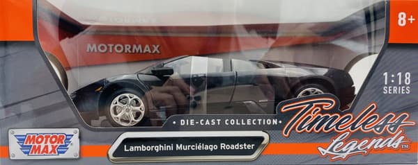 Lamborghini Murcielago Roadster 1:18 Motormax 73169 sort