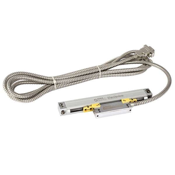 Linjär glasoptisk encoder sensorregel för mini-svarvfräs, 5um tunn DRO, 270mm, Polonia
