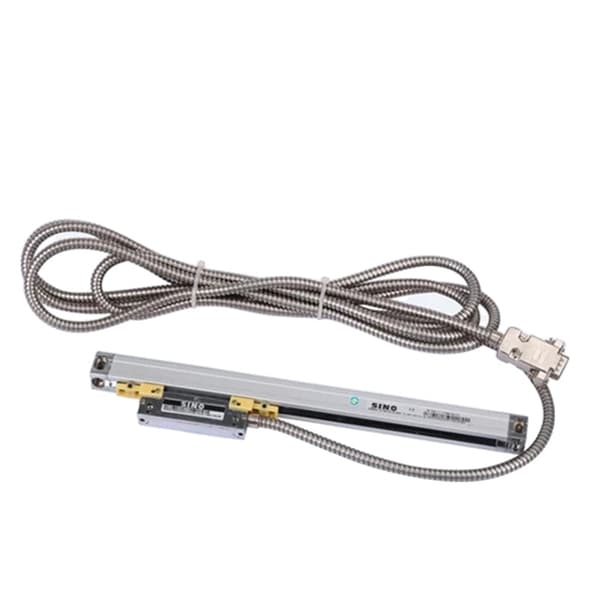 Linjär glasoptisk encoder sensorregel för mini-svarvfräs, 5um tunn DRO, 270mm, Polonia