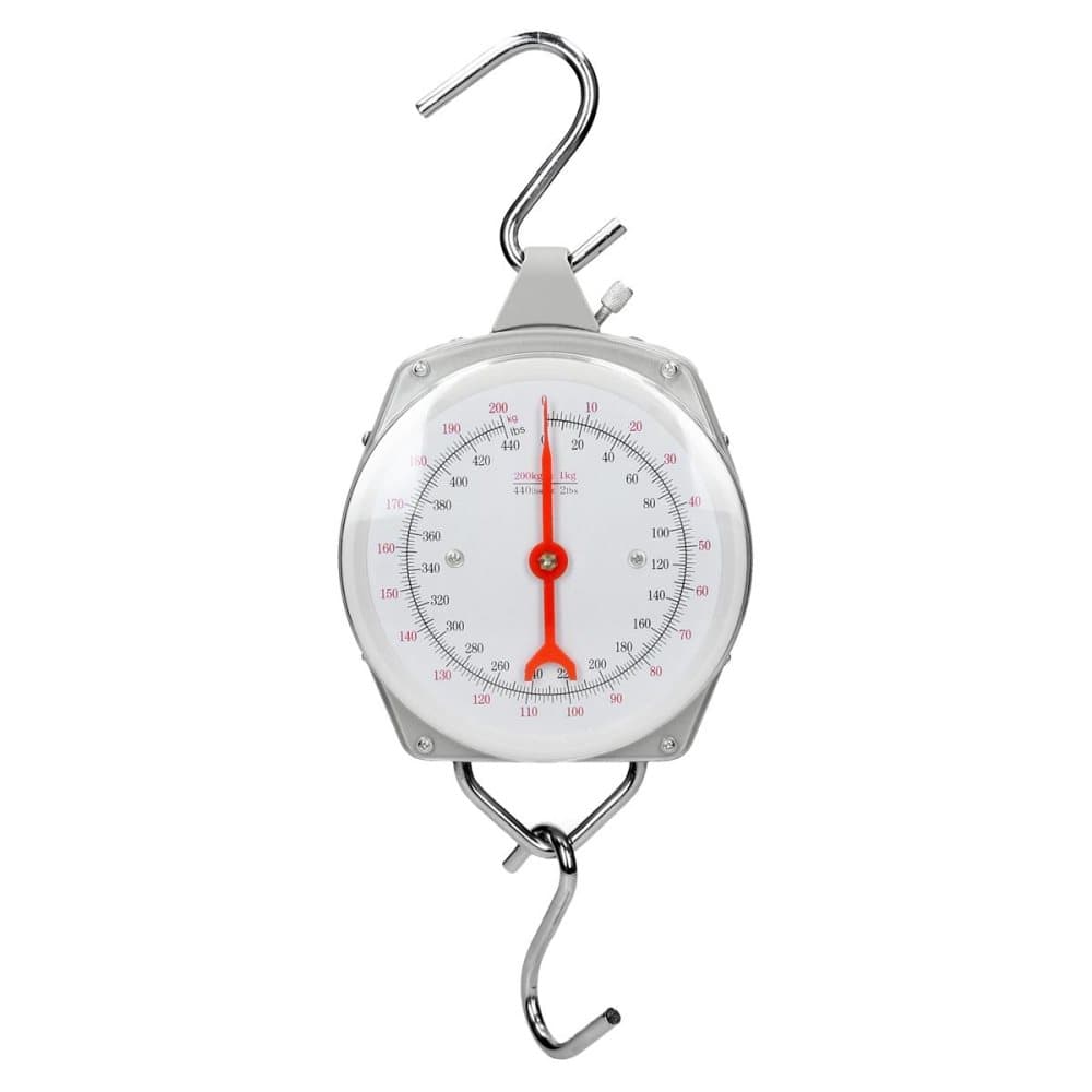 Robust suspension skala analogen 200 kg / 1000g Zugwaage Wild skala skovbrug Vægten