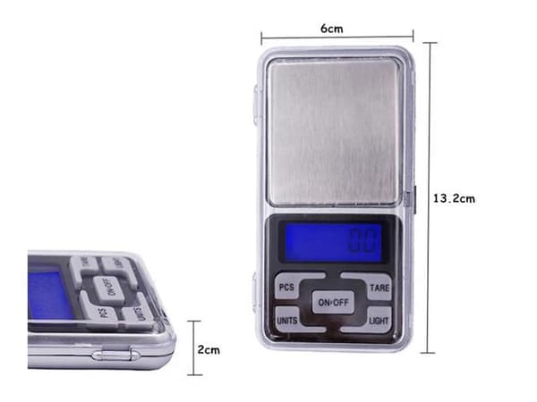 Digital våg 0,1g - 500g  pocketscale MH-500