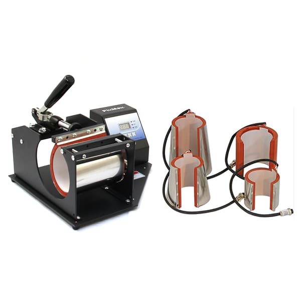 PixMax Sublimeringspress / Muggpress med 5 Element