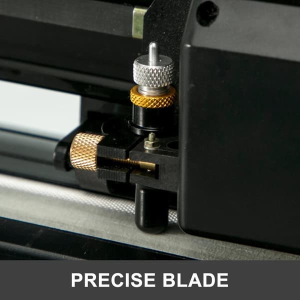 28 tum vinyl skärplotter, digital LCD-display, USB och COM-gränssnitt, högprecisionsdrift, stor skärbredd, justerbar hastighet/styrka,bred applikation