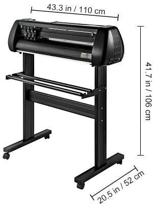 34-tums vinylskärplottermaskin kit med bluetooth-anslutning och LCD-panel, stor klippbredd, exakt skärning, noll avvikelse, bred applikation