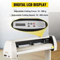 Miniatyrbild 5 av 8: 34-tums vinylskärplotter med stativ, High Efficiency, COMPIM och USB-portar, Justerbar kraft/hastighet, Anti-avvikelse Design