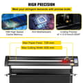 Miniatyrbild 5 av 8: 720mm halvautomatisk vinylskärplotter med laserguideöga, högeffektiv LED-display, precisionsskärning, hög kompatibilitet
