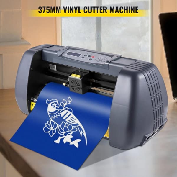 14 tums professionell vinylskärplotter, digital precisionskontroll, anti-avvikelsedesign, USB- och SERIAL-portar, hög kompatibilitet