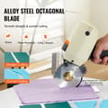 Miniatyrbild 3 av 7: 250W 850 rpm 1,1 tums skärtjocklek handhållen elektrisk tygskärmaskin med automatisk skärpningsenhet