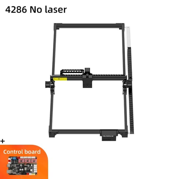 Lasergravering maskine, rummeligt 420x860mm arbejdsområde, metalramme konstruktion,4286 Ingen laser